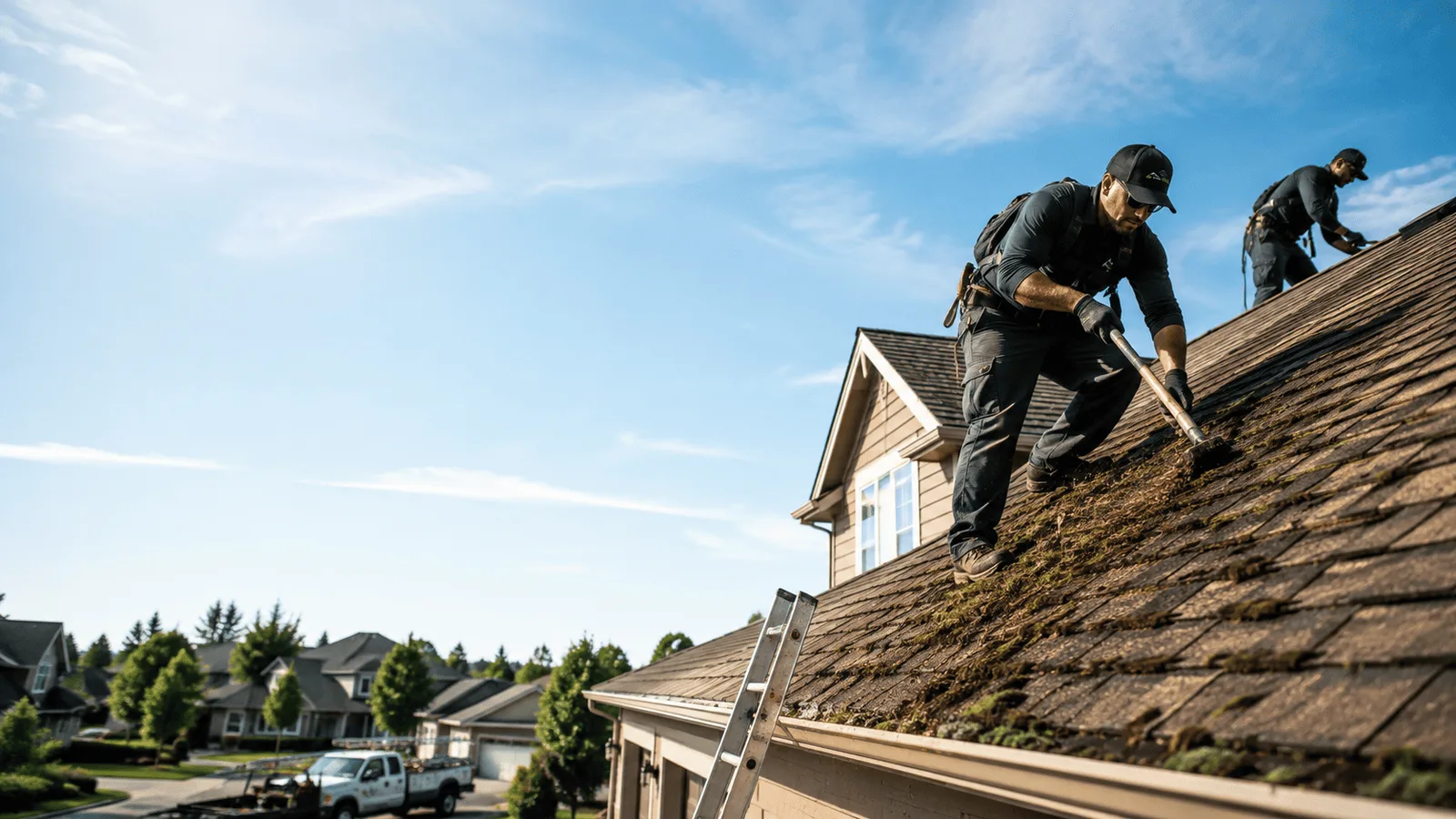 Roof Moss Removal in Uniontown, PA near me